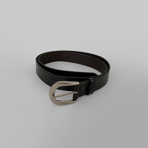Fear cowhide belt