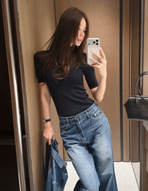 Bay slim wool polar tee