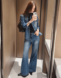 Teno cotton wide denim