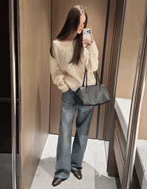 Park curved denim
