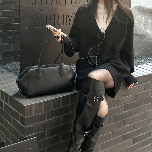 Harri cash wool long knit