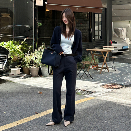 Luna cotton basic pants