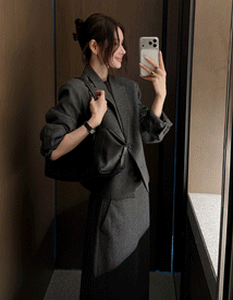 Rosie wool crop jacket