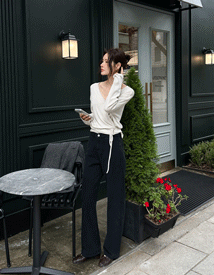 Nicol gimo straight pants