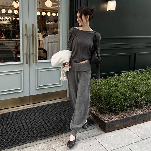 Roban wool jogger pants